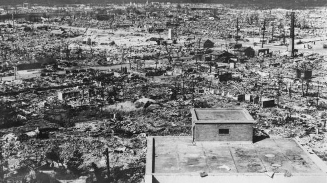Хіросіма, після бомбардування