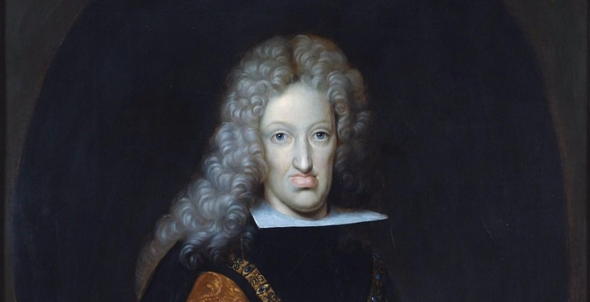 Карл II Іспанський з народження був інвалідом: він насилу розмовляв і жував їжу