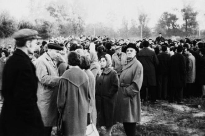 Перший мітинг в Бабиному Яру, 1966