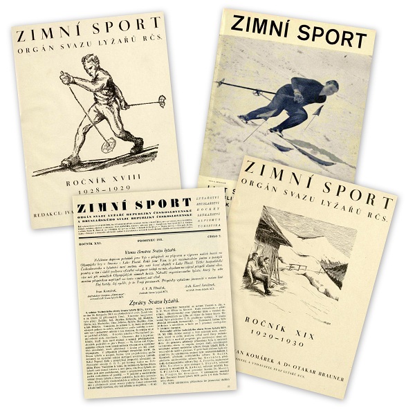 Чехословацький журнал Зимовий спорт