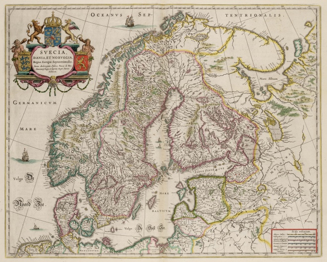 Швеція і приєднані до неї землі в XVII сторіччі