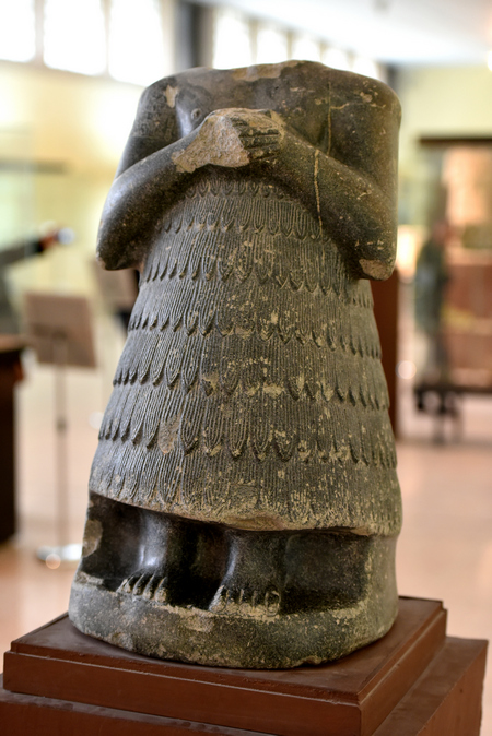 Обезголовлена статуя Ентемени. Була вкрадена з Іракського музею і повернена за допомогою ФБР