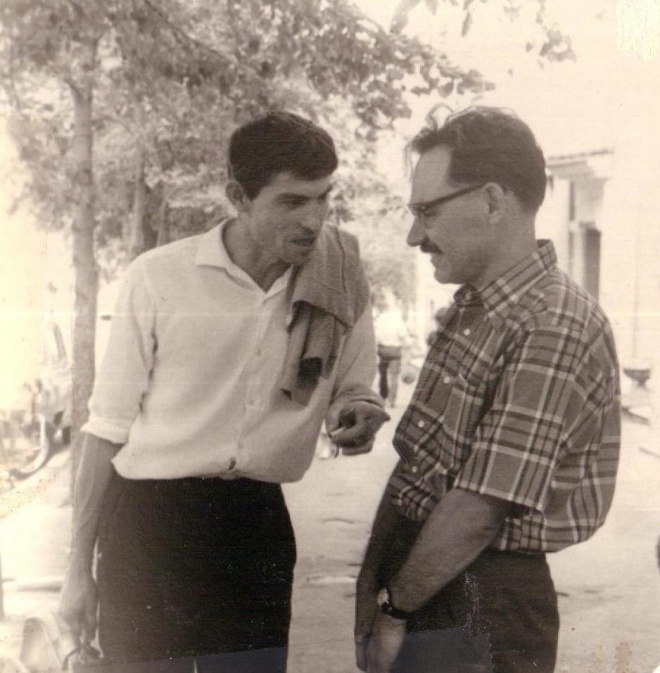 Василь Стус та Іван Світличний, 1968 рік, м. Київ