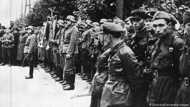 Спільний парад РСЧА та Вермахту у Бресті, 1939 р.