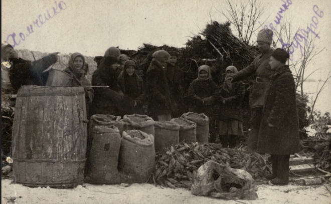 Вилучення у селян овочів, Одещина, 1932 р. 