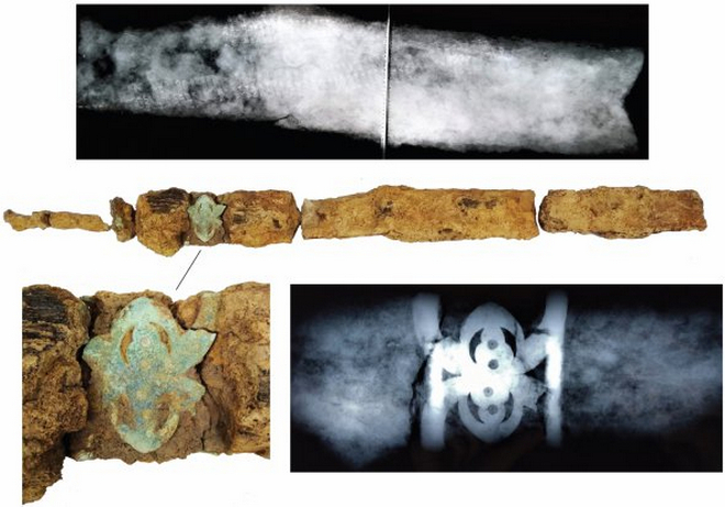 Археологи виявили зотліле поховання із мечем та керамікою