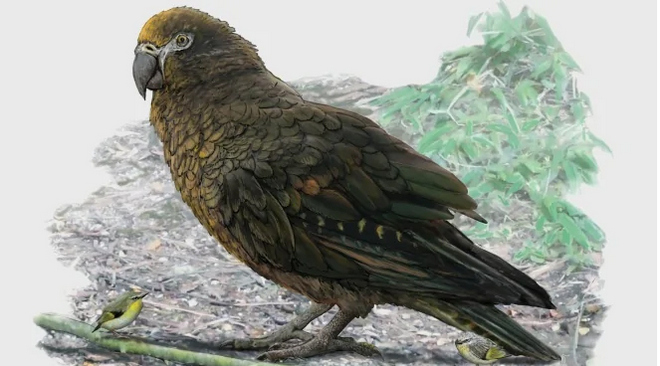 Вчені знайшли в Новій Зеландії залишки метрового папуги ...