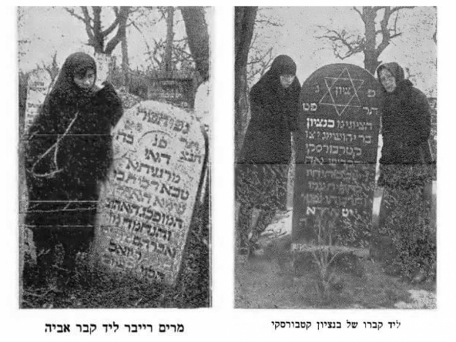 Фото єврейського цвинтаря з Berestecko Memorial Book