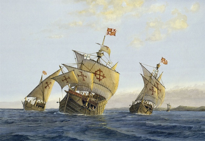 Кораблі Христофора Колумба: Нін’я, Пінта та Санта-Марія
