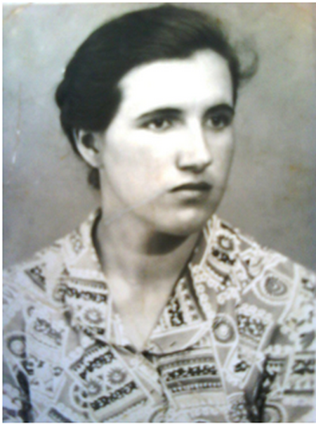 Ольга Кривенька (Дусь). Уродженка Старого Брусна, 1944 