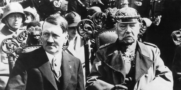Гітлер та Гінденбург