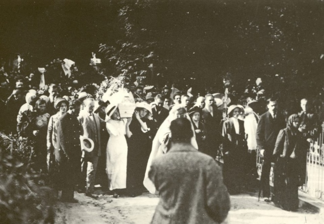 Похорон Лесі Українки, 1913 р.