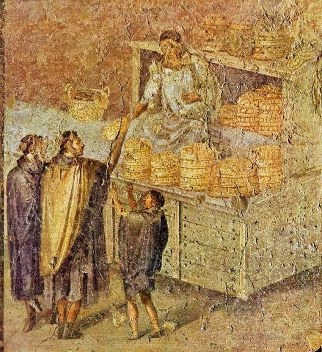 Роздача хліба римським громадянам