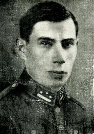 Сергій Горячко - крайній справа. Польща, 1923 рік