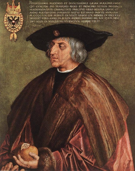 Альбрехт Дюрер. Портрет імператора Максиміліана І