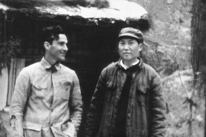 Молодий Мао Цзедун та Едгар Сноу