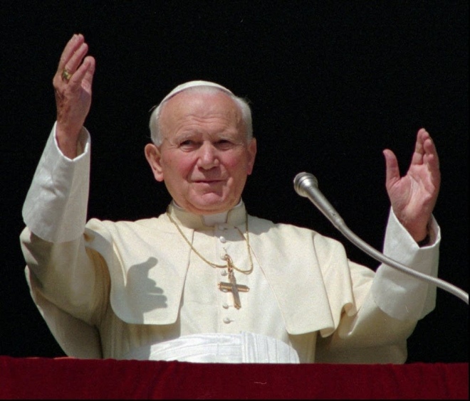 Папа Йоанн Павло ІІ. 1995 рік