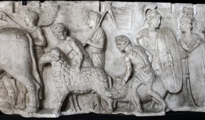 Римські вояки і селяни