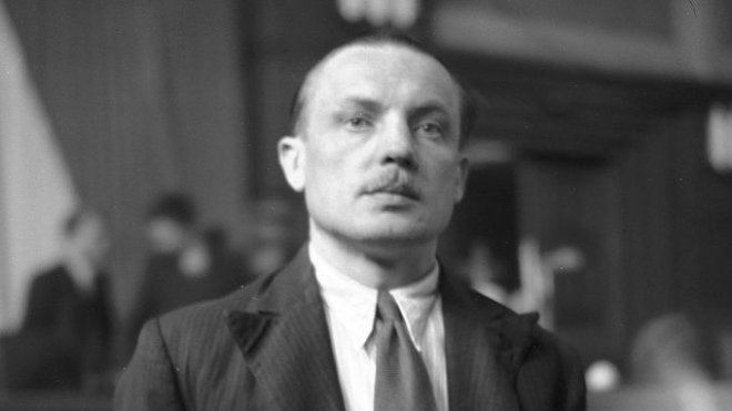 Карел Чурда перед чехословацьким судом.