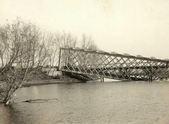 Ковель. Міст через річку Турія